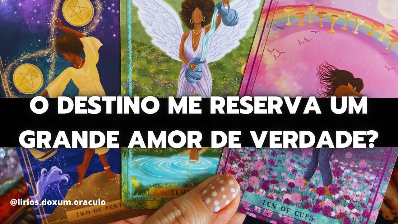 SOLTEIRA: o DESTINO RESERVA um AMOR VERDADEIRO pra MIM? Tarot 💞✨🔮