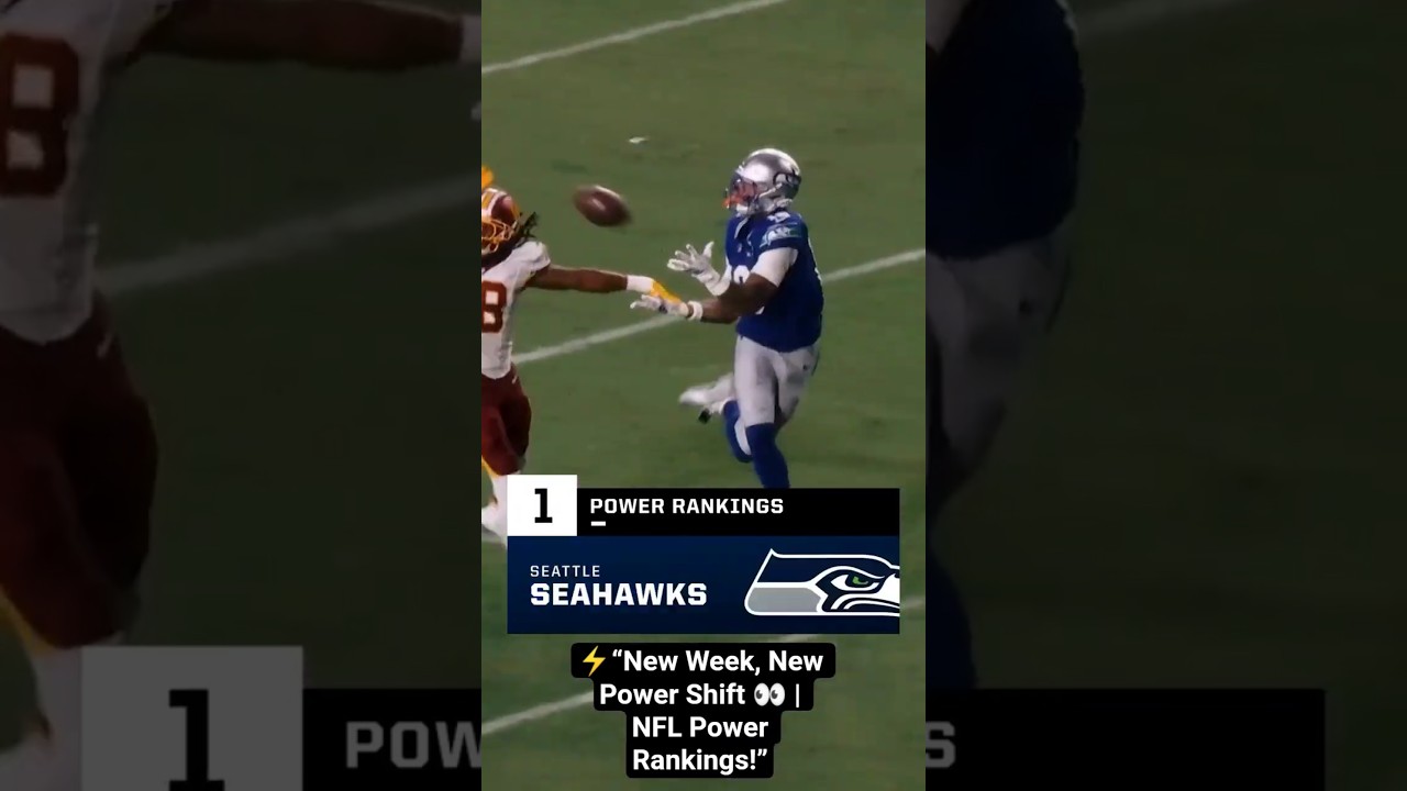 ⚡️&ldquo;New Week, New Power Shift 👀 | NFL Power Rankings!&rdquo;