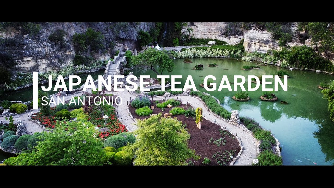 Japanese Tea Garden - San Antonio | Drone Cinematic Video 4K