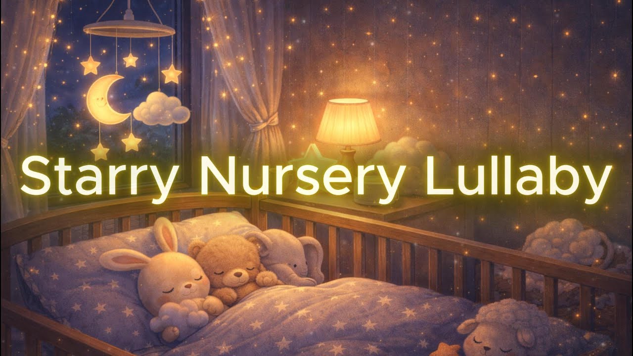 Baby Lullaby Sleep Music | Calm Sounds for Peaceful Rest (Fades to Dark)