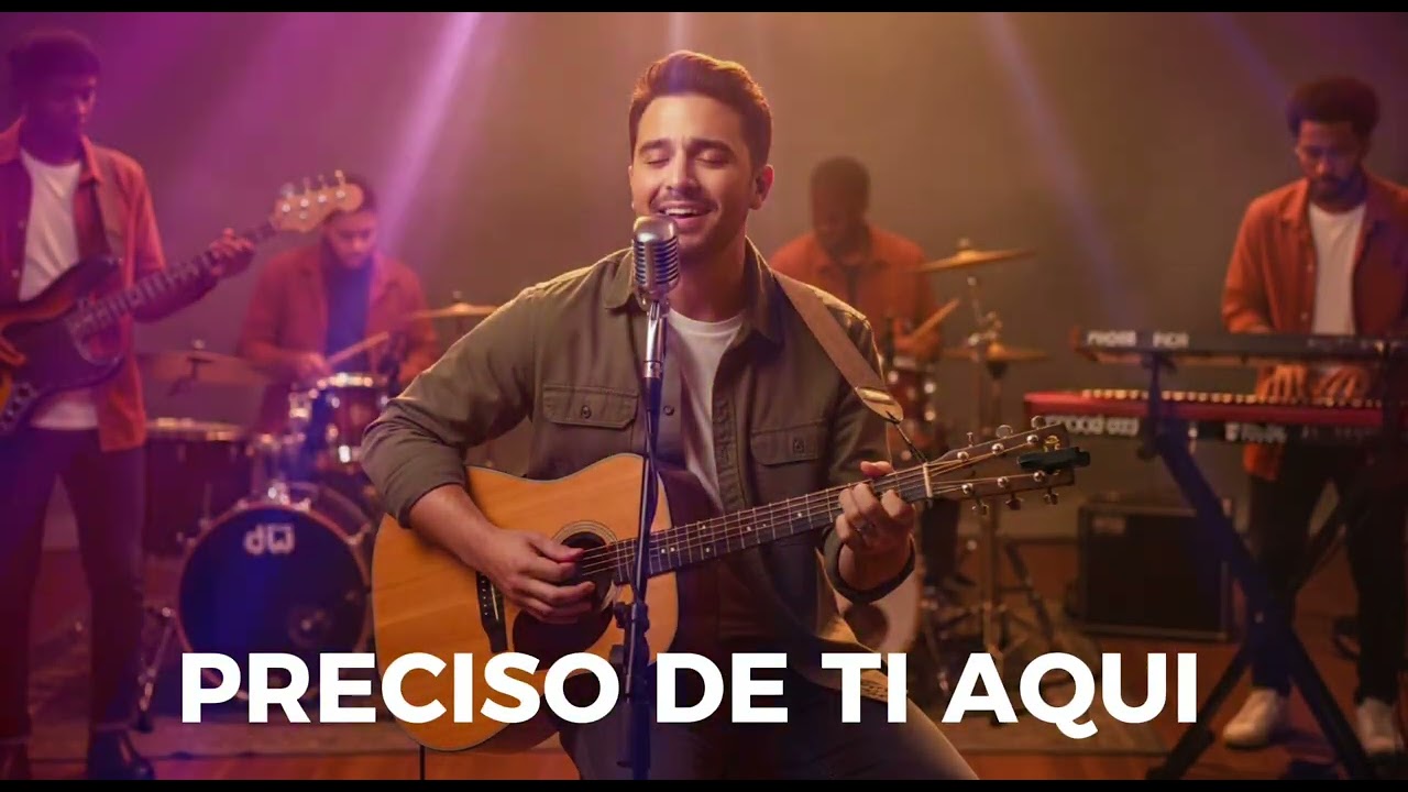 Preciso de Ti Aqui | Worship de Entrega e Dependência de Deus