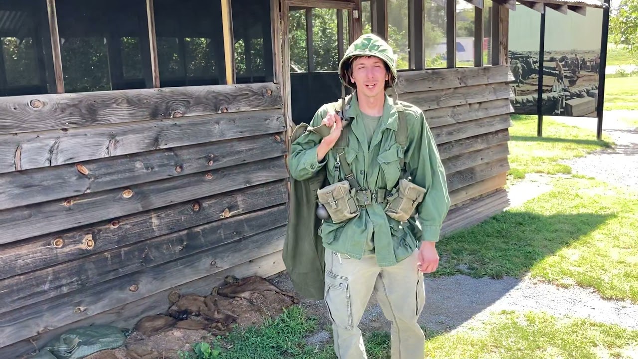 Vietnam fire base walk through