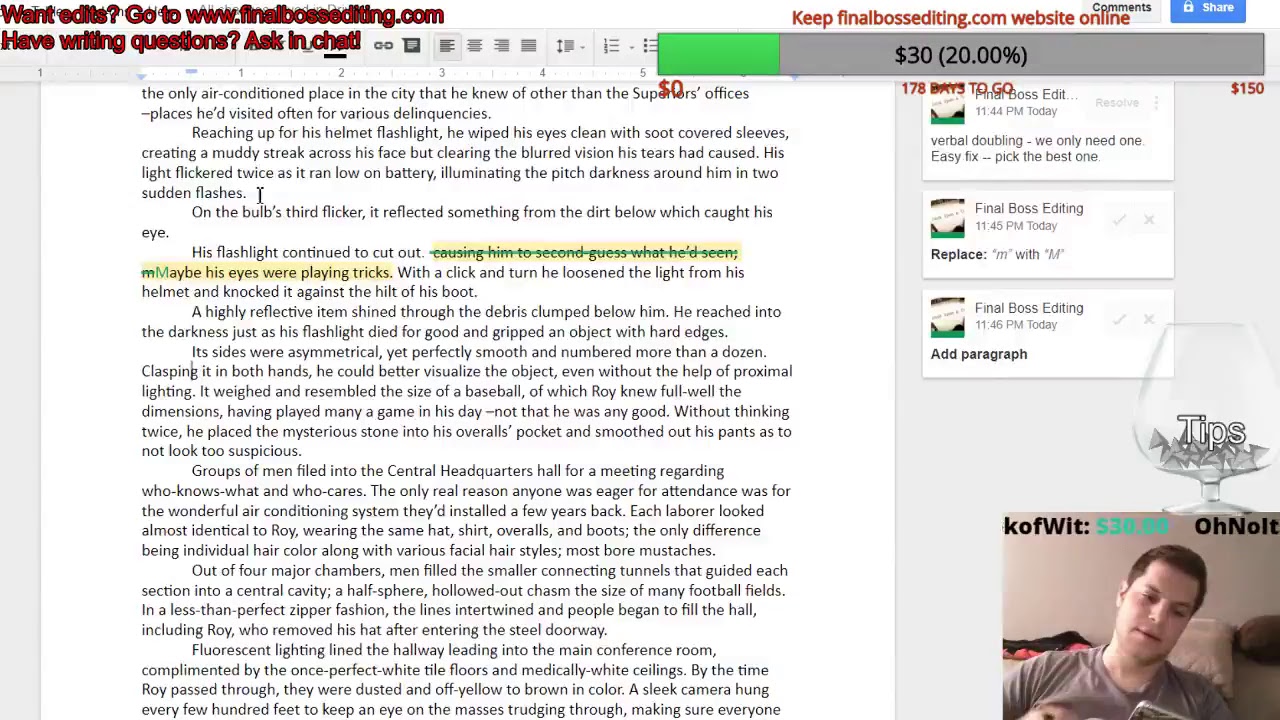 Development Edit on Crystal Palace and perhaps more 