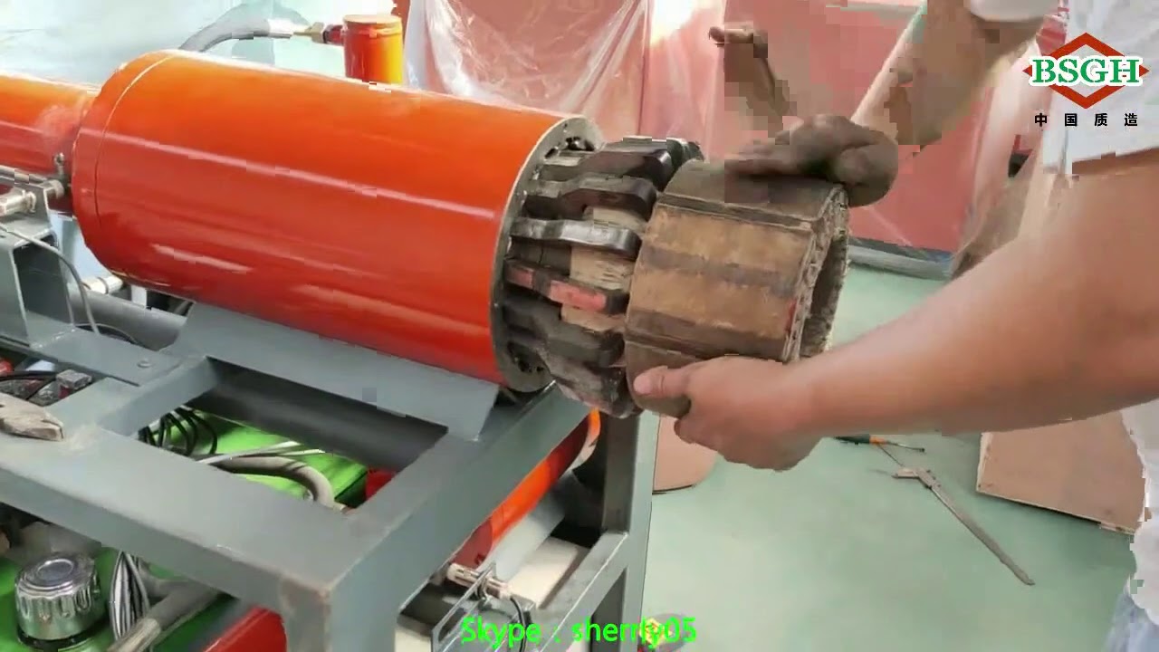How to Operate Motor Stator Recycling Machine? 丨Motor Stator Pulling Machine