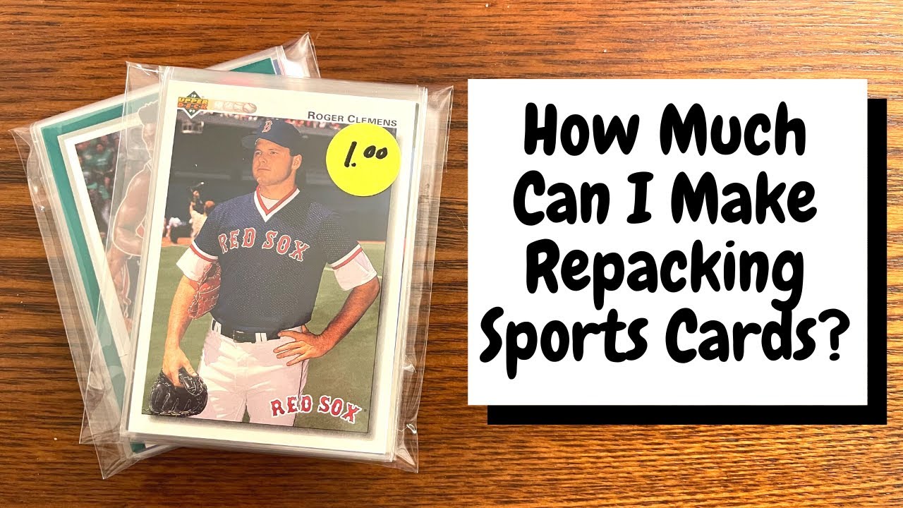 How Much Money Can I Make Repacking Sports Cards?
