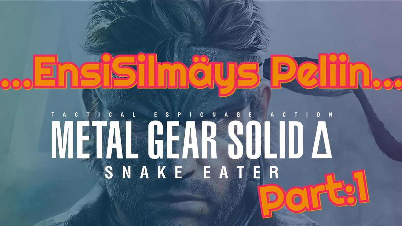 METAL GEAR SOLID DELTA🇫🇮 SNAKE EATER - PS5 SUOMI - Part:1 Gameplay - Gils_75