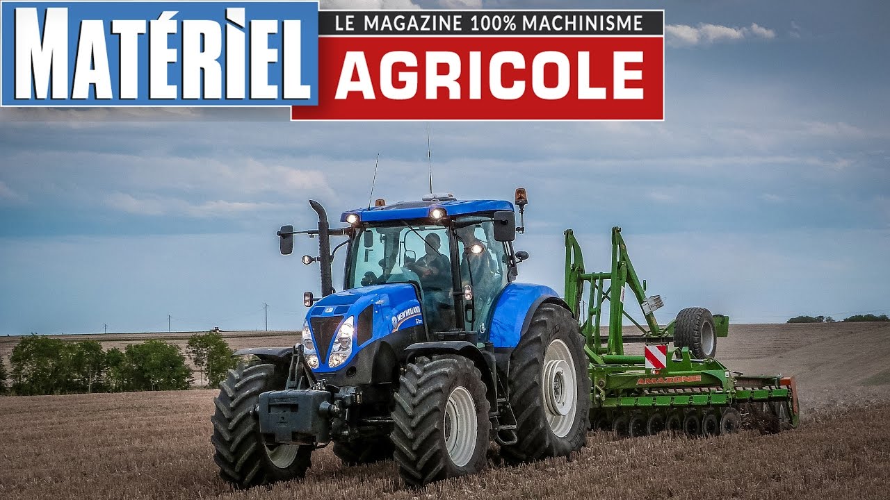 Test drive du New Holland T7.210 Auto Command by Matériel Agricole