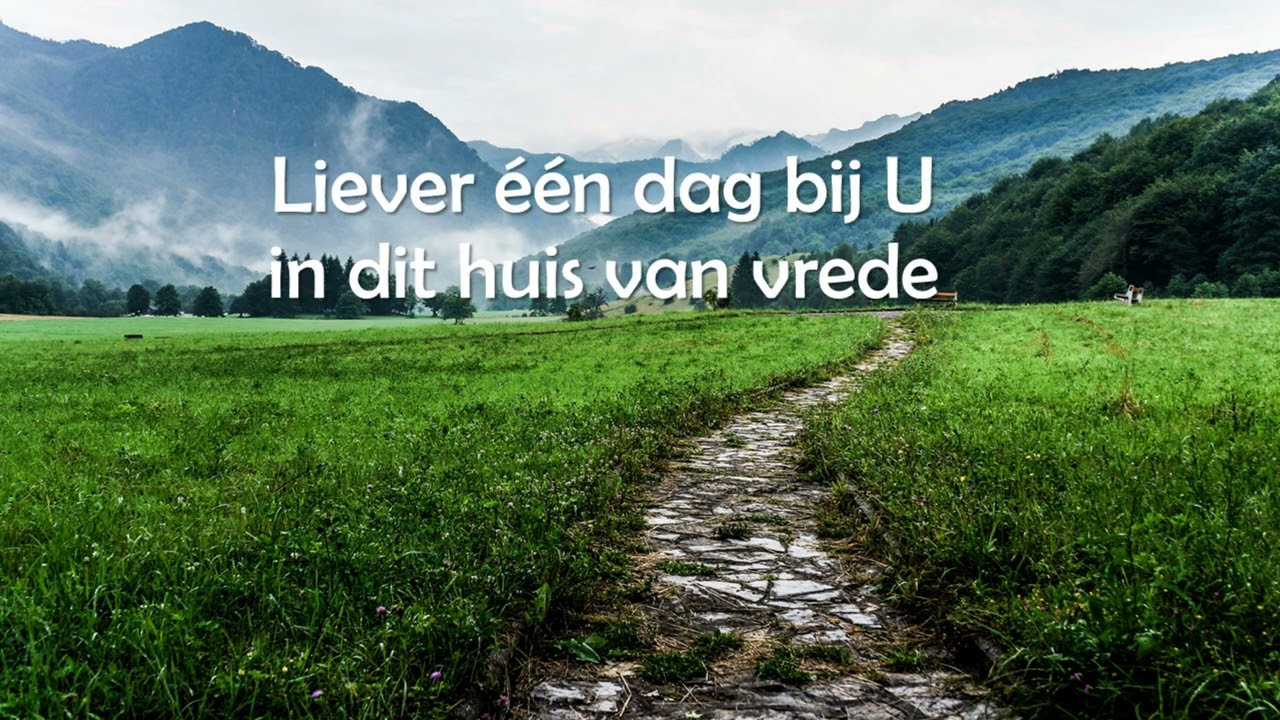 Opwekking met tekst 893 Huis van vrede (versie 2)