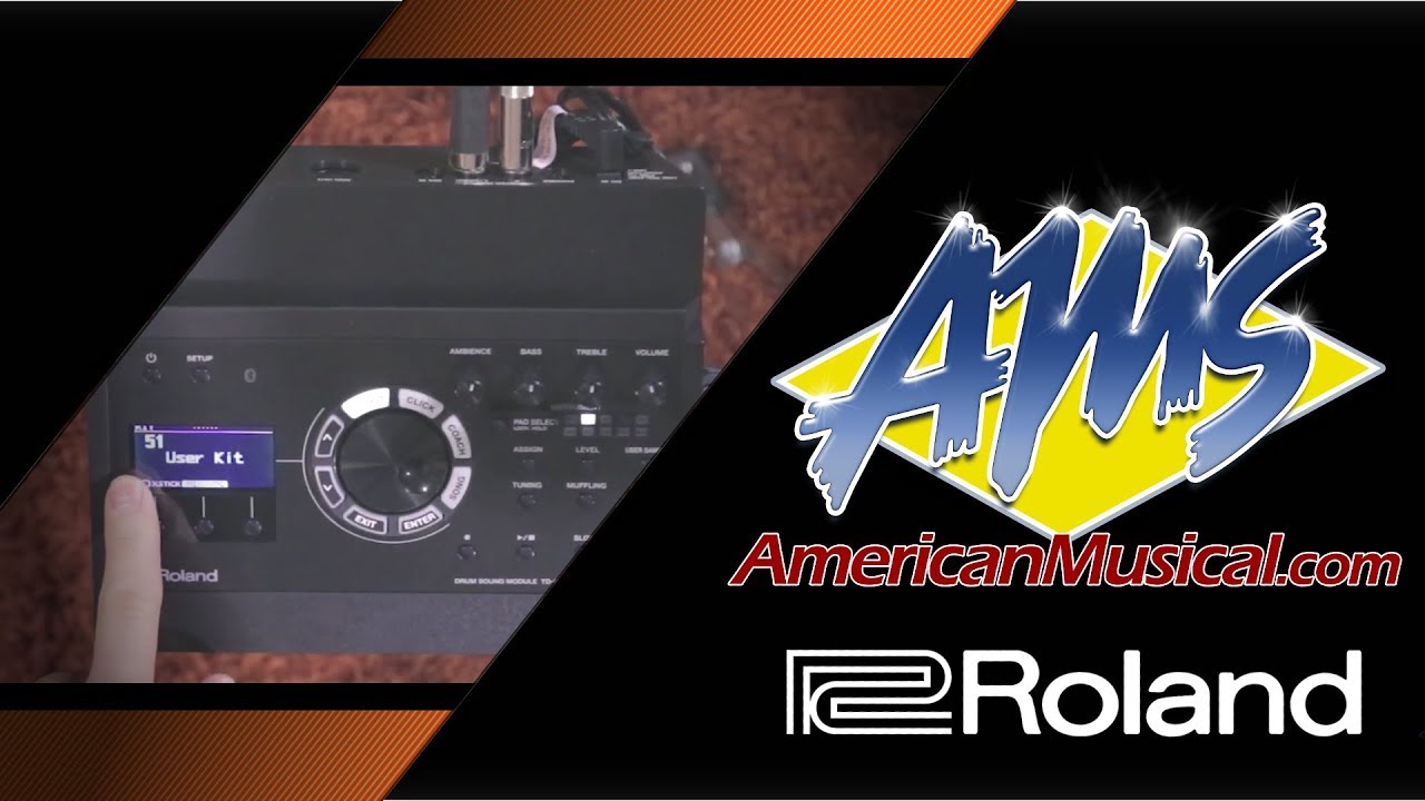 Roland TD 17 Создание пользовательского комплекта &mdash; American Musical Supply