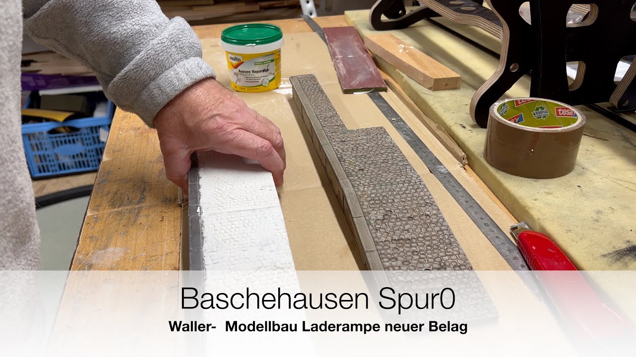 Baschehausen Spur0 - Waller Modellbau Laderampe neuer Belag