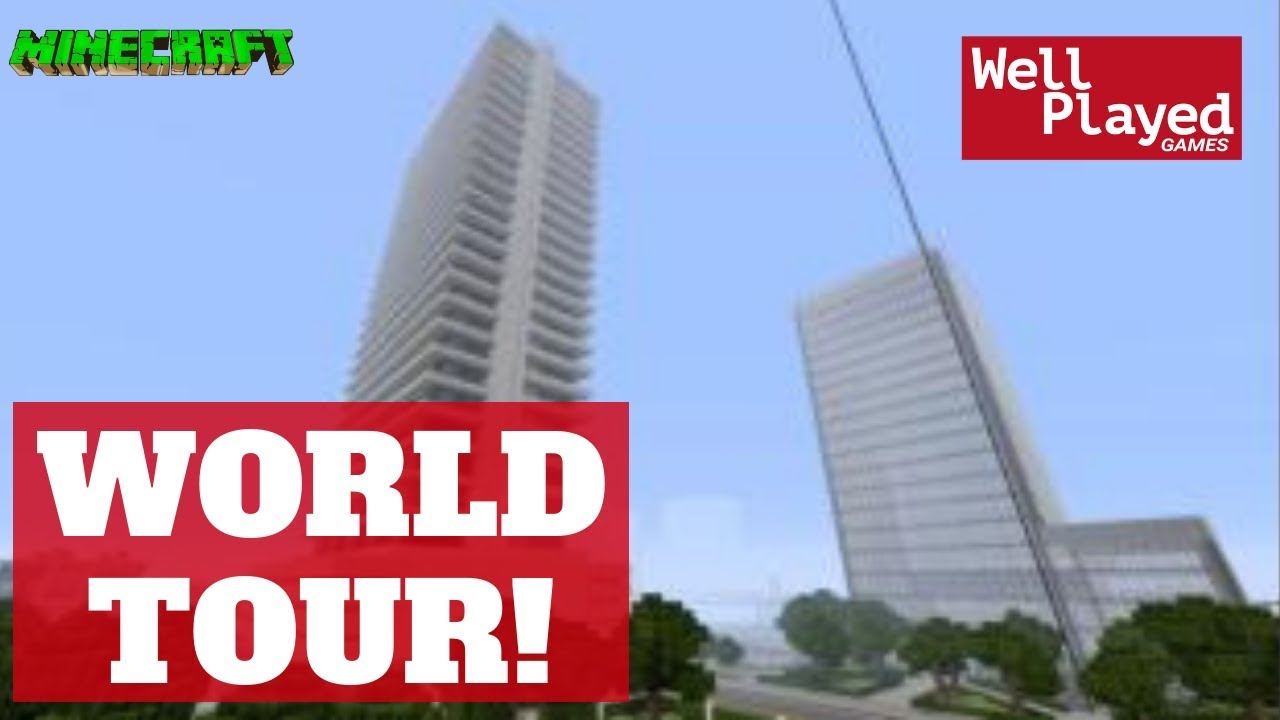MINECRAFT CITY WORLD TOUR | CITY OF SAN-BRANCISCO BY DARK_JEDI_3015