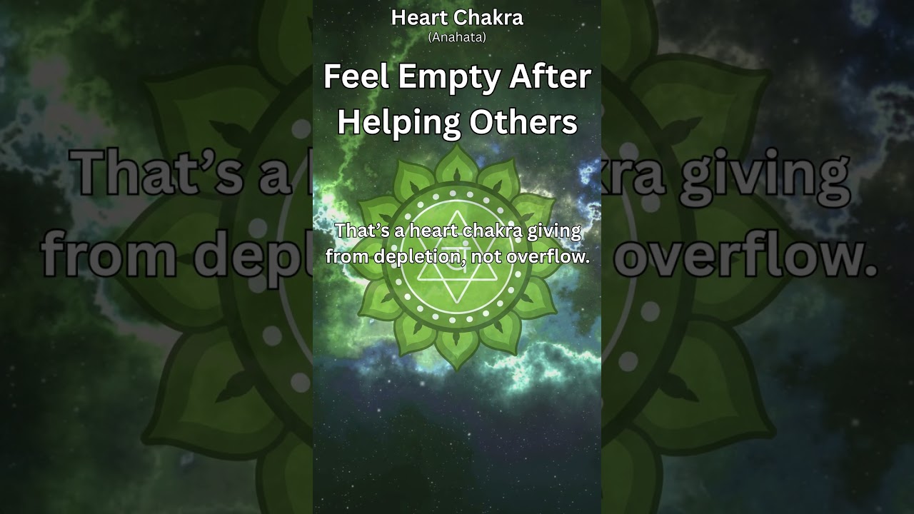 Feel Empty After Giving?
