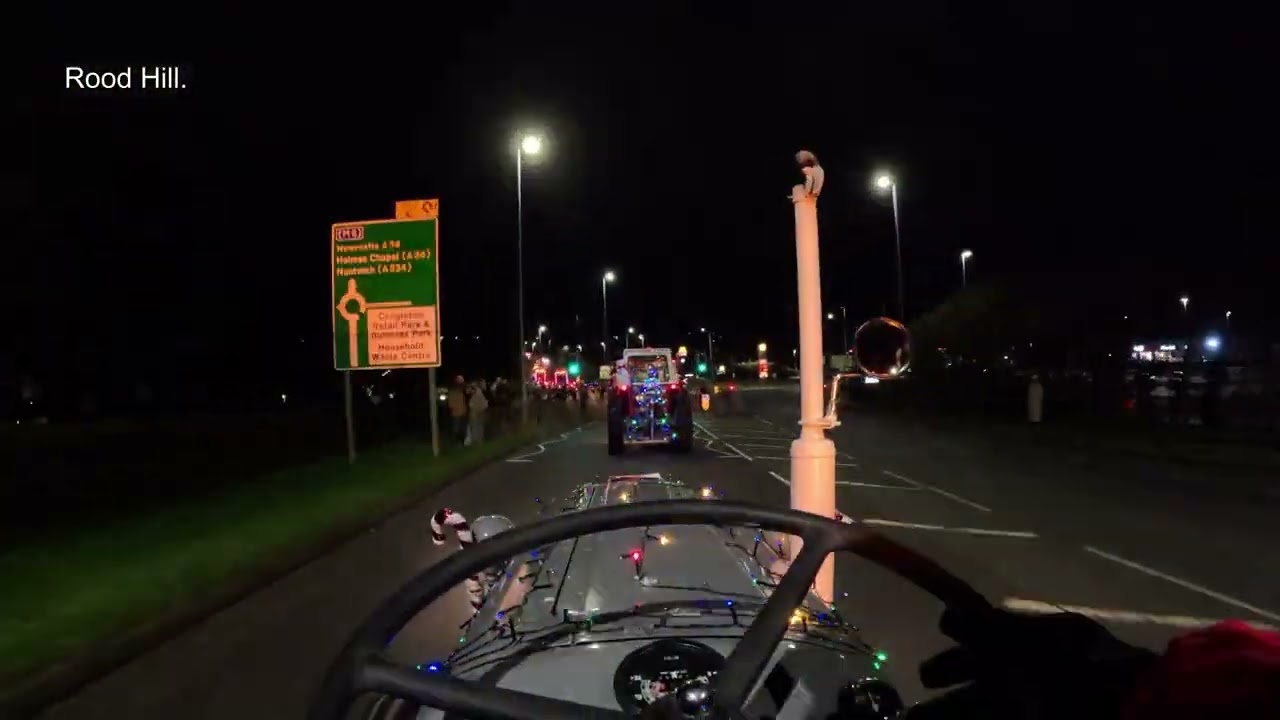Shakes on the Rocks Christmas Tractor Run 2025. aiM charity.