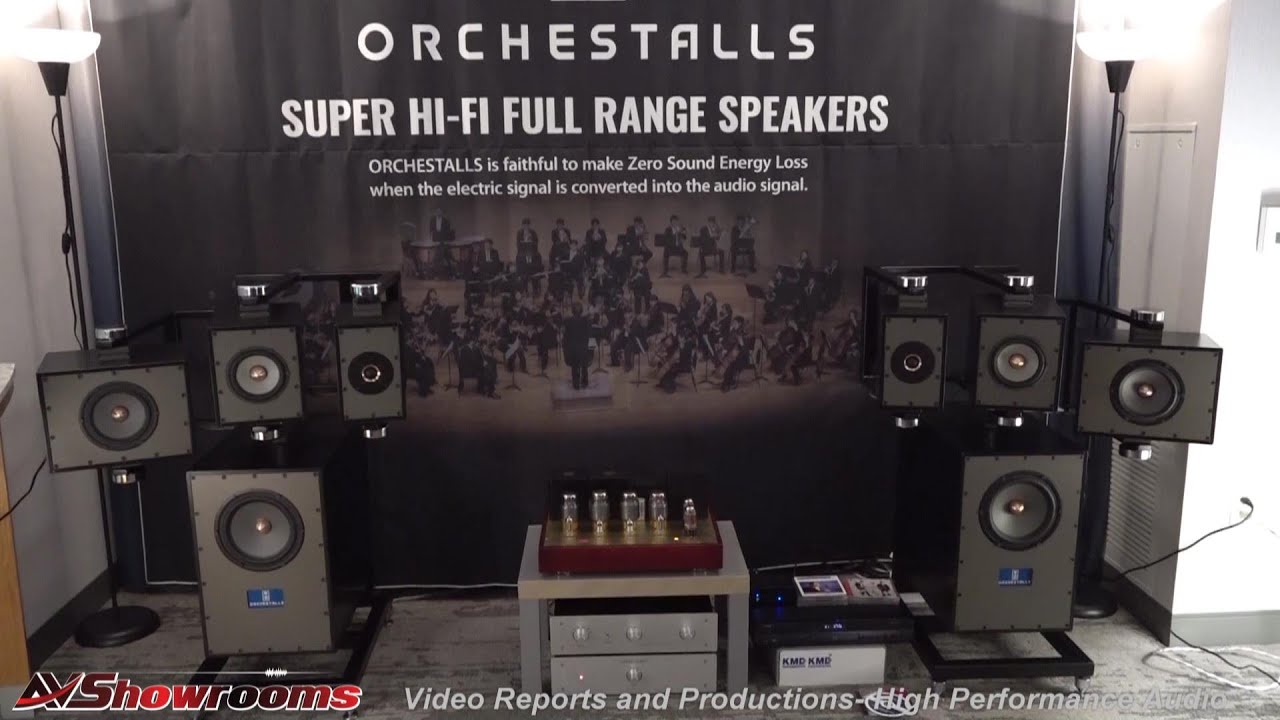 KMD Engineering Co , Orchestalls HiFi Full Ranger Speakers, Axpona 22
