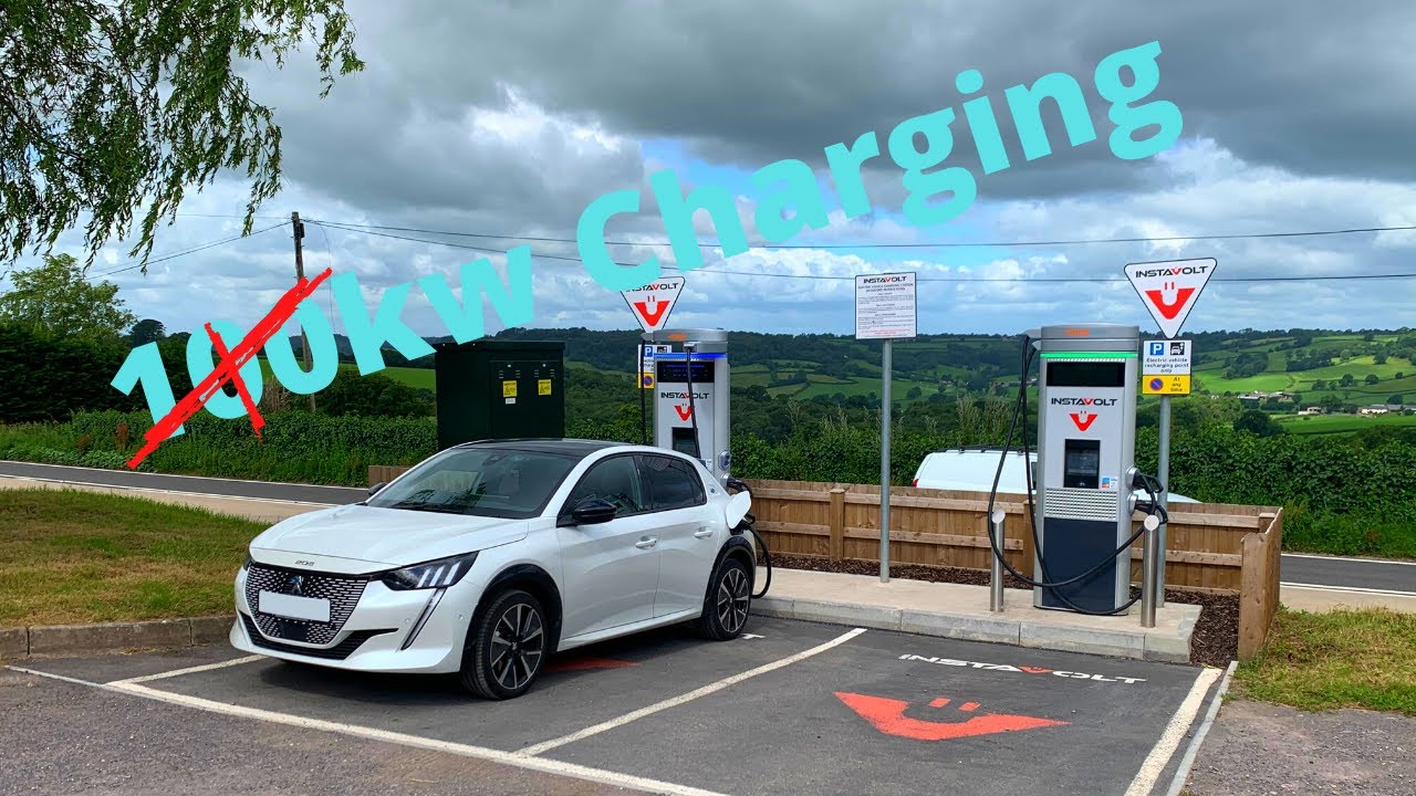 Peugeot E-208 - Will my car charge at 100kW's??? - Part 1 (InstaVolt Charger)