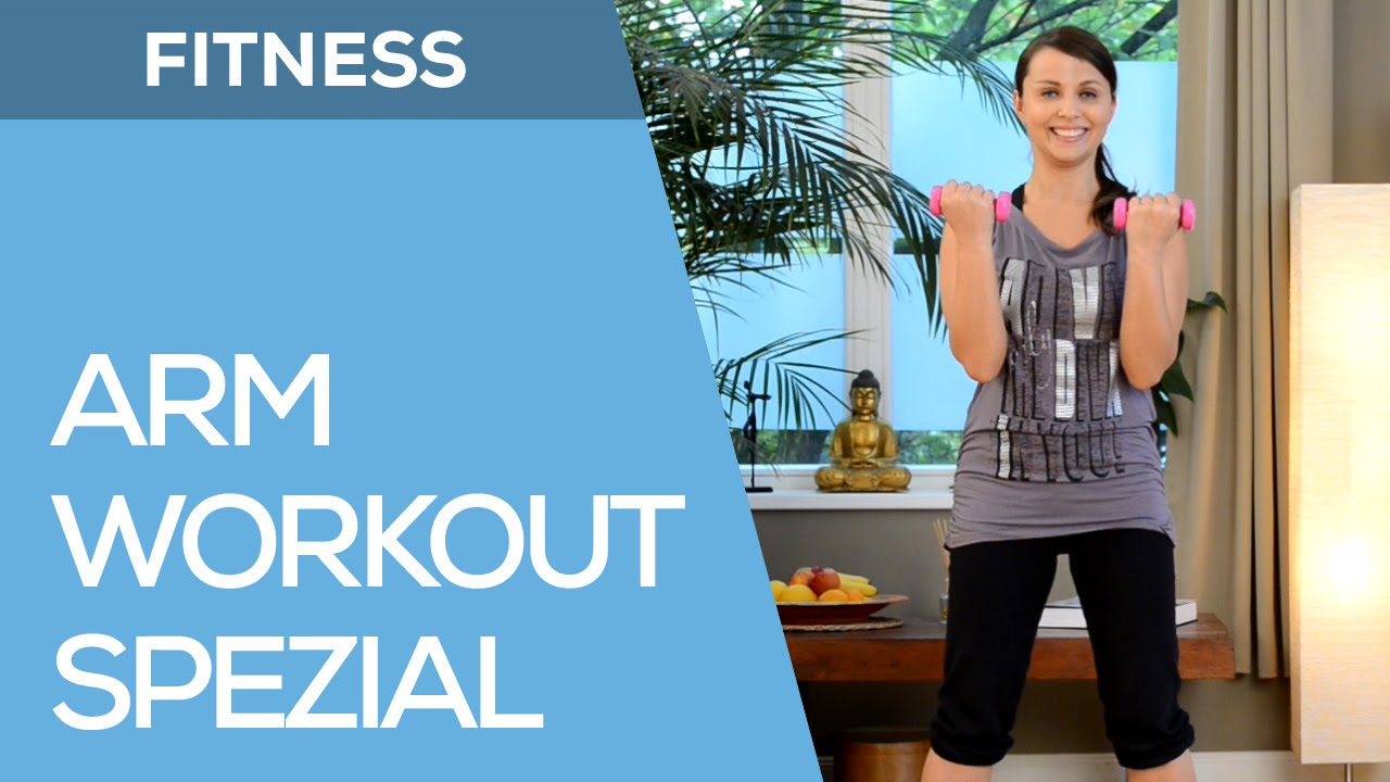 14 min. Arme Spezial mit zwei Hanteln  - Fitness Training für Frauen (Anfänger) - Fit mit Anna - HD