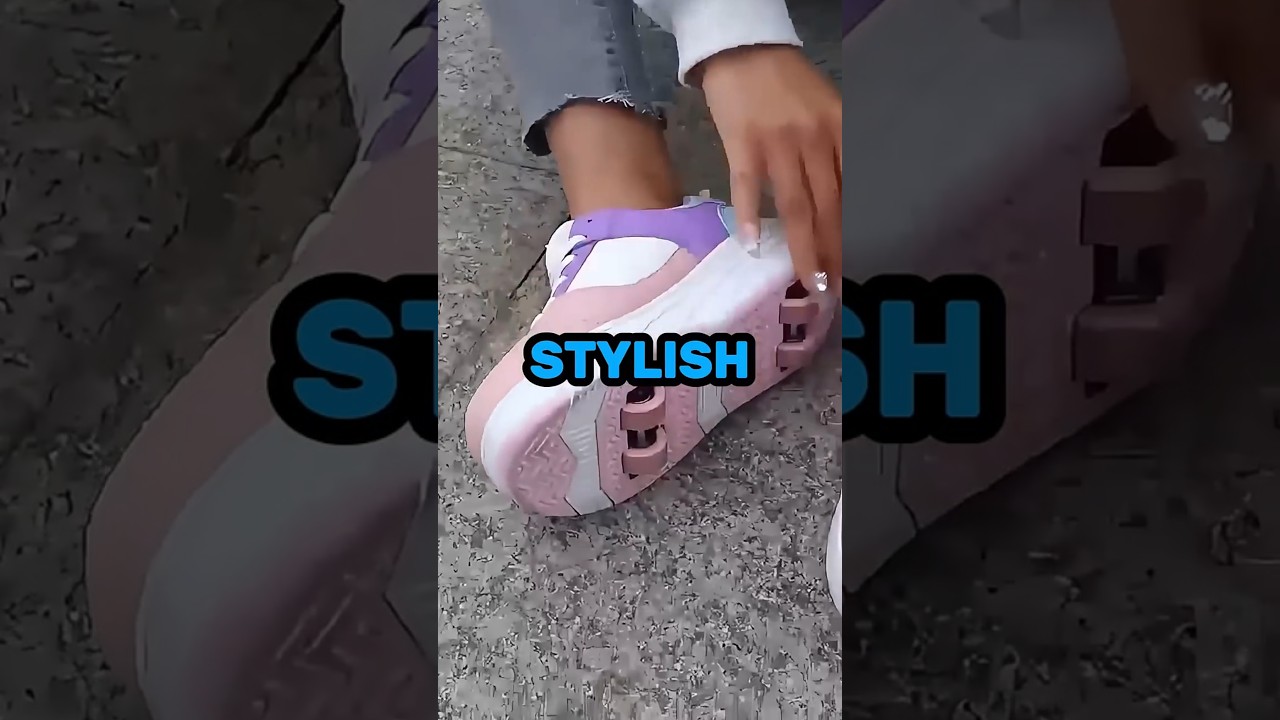 These Shoes Turn Into Roller Skates!