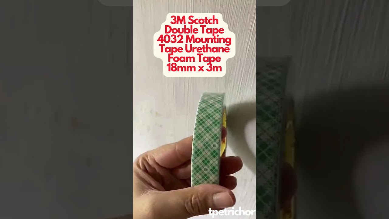 3M Scotch Double Tape 4032 Mounting Tape Urethane Foam Tape 18mm x 3m