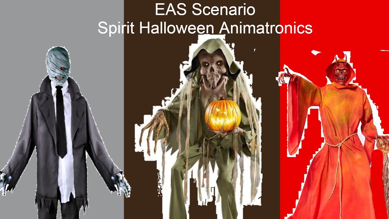 EAS Scenario Spirit Halloween Animatronics