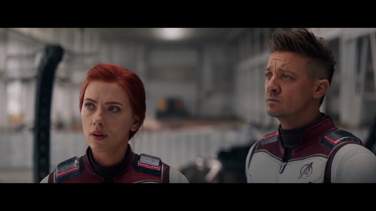 clint x natasha; señorita (+ cartoon!)
