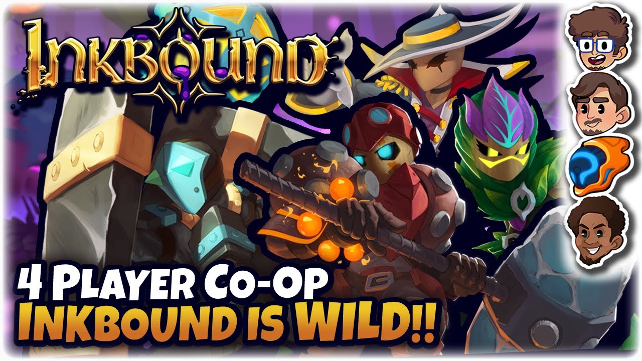 4 Player Co-Op Inkbound is WILD!! | Inkbound: Early Access | ft. The Wholesomeverse