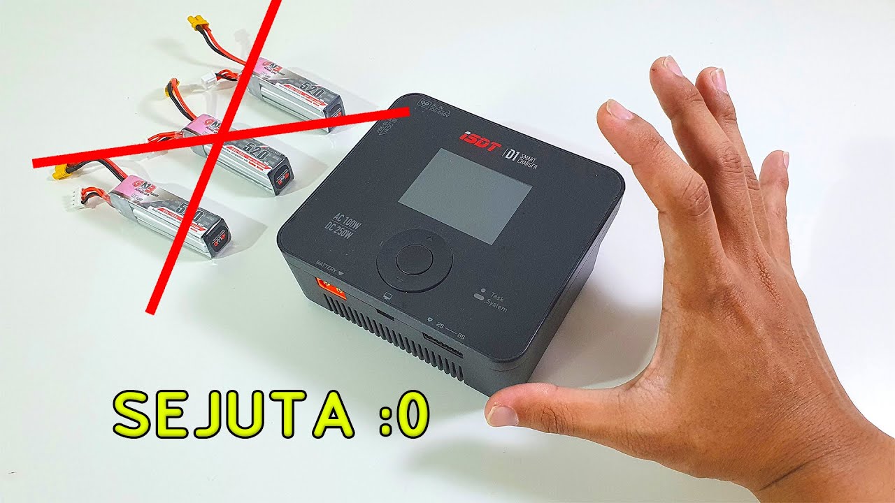 CAS DRONE doang SEJUTA | ISDT D1 AC 100W DC 250W 10A