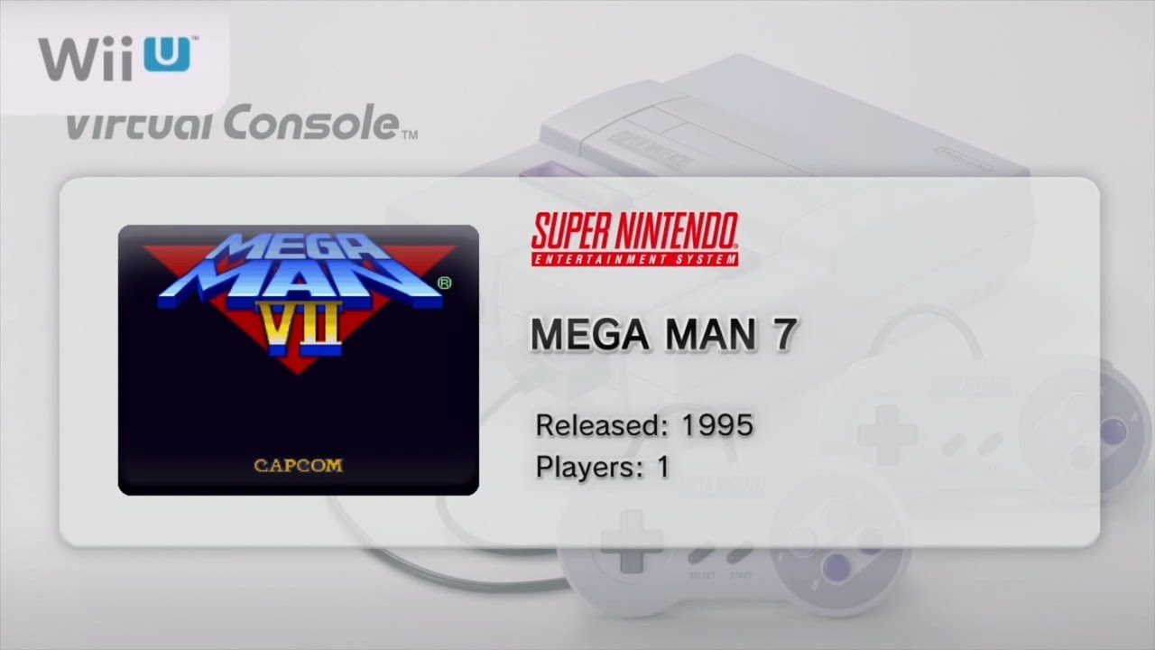 Mega Man 7 Longplay WiiU (higher quality)