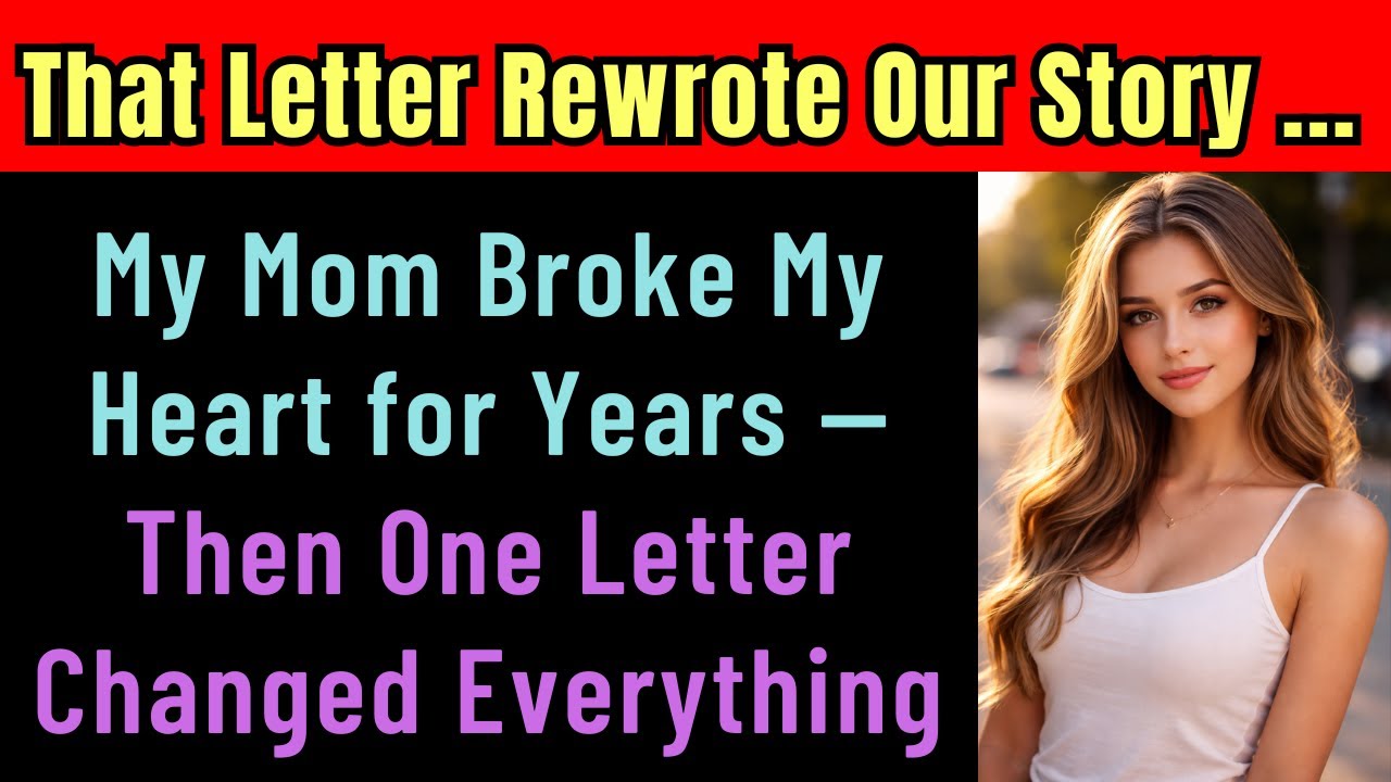 My Mom Broke My Heart for Years — Then One Letter Changed Everything