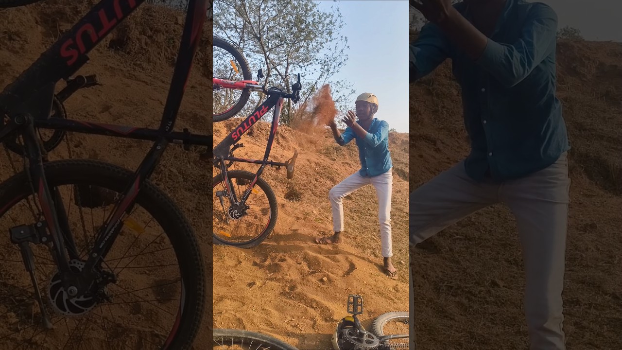 cycle stand ready 🥰#trending #stunt #bikerack #viralvideo
