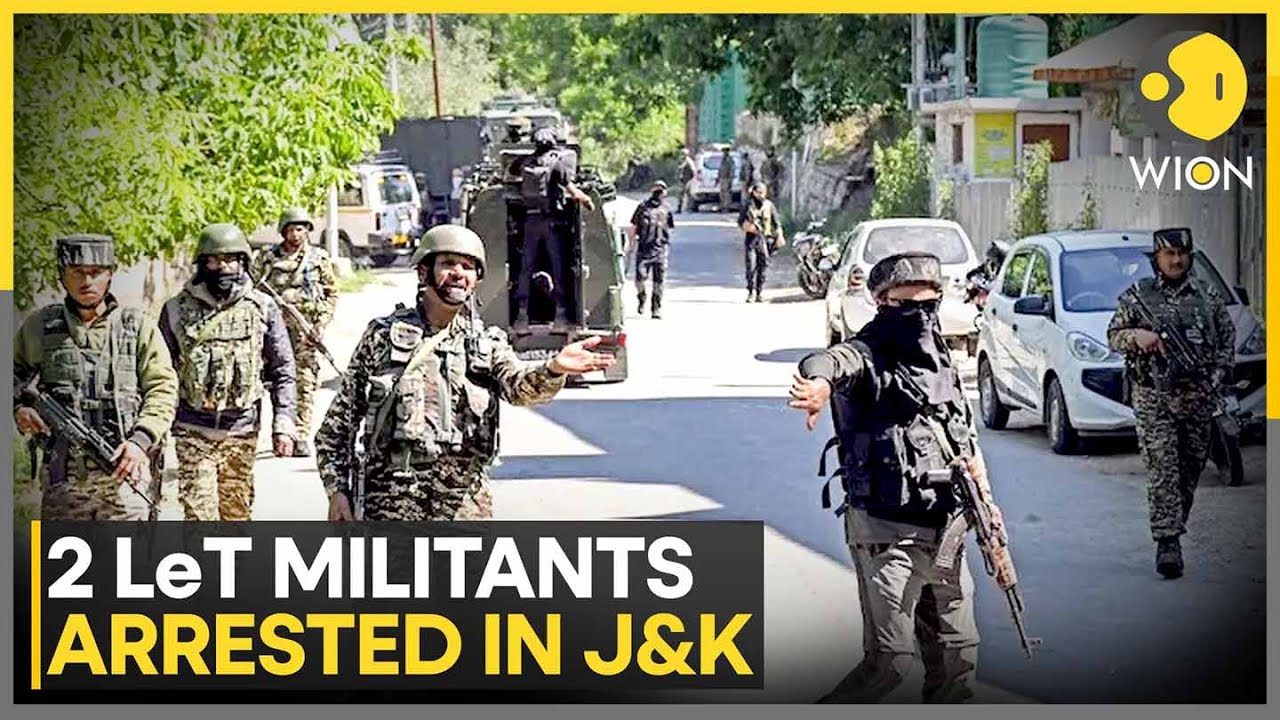 J&K Police and Army Arrest Two LeT Terror Associates in Joint Operation | WION