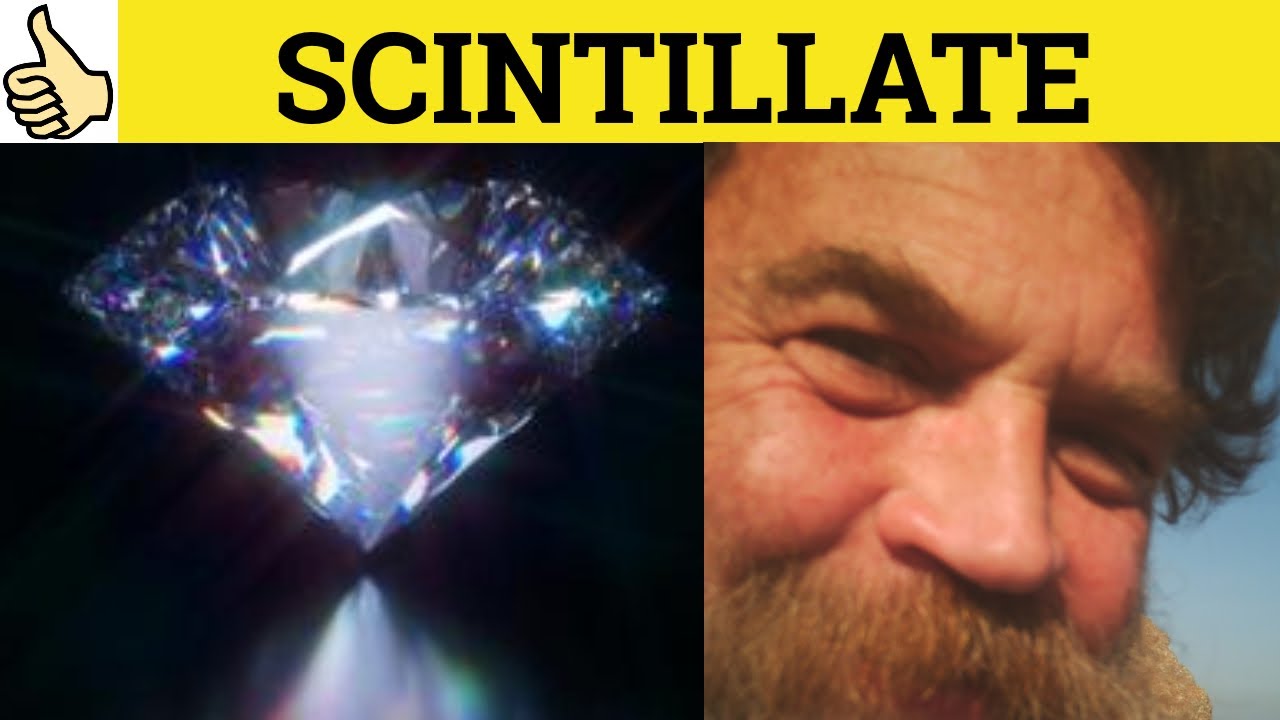 🔵Scintillate Scintillating Scintilla- Scintillate Meaning- Scintillating Examples- Scintilla Defined