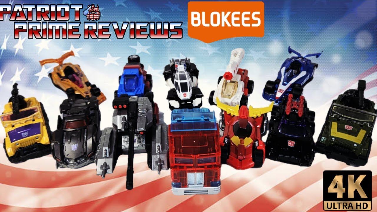 Roll Out!!!! Patriot Prime Reviews Blokees Transformers 