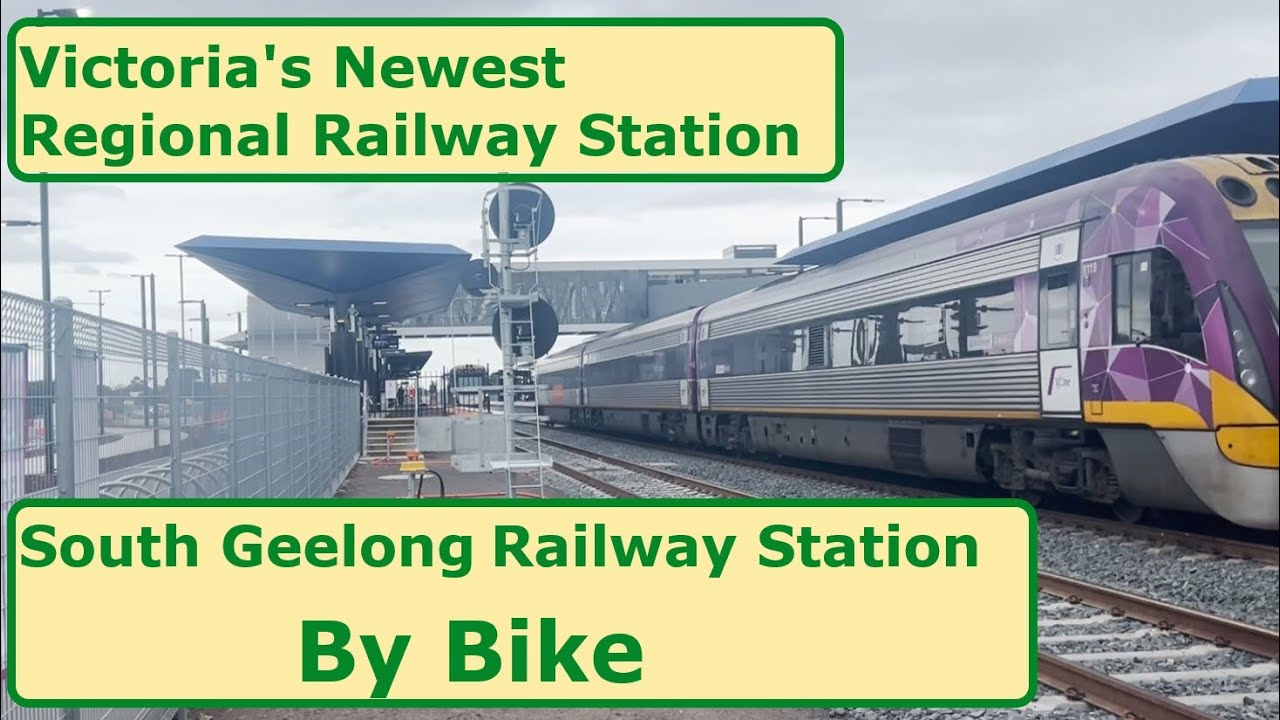 Victoria's Newest Regional Railway Station - By Bike