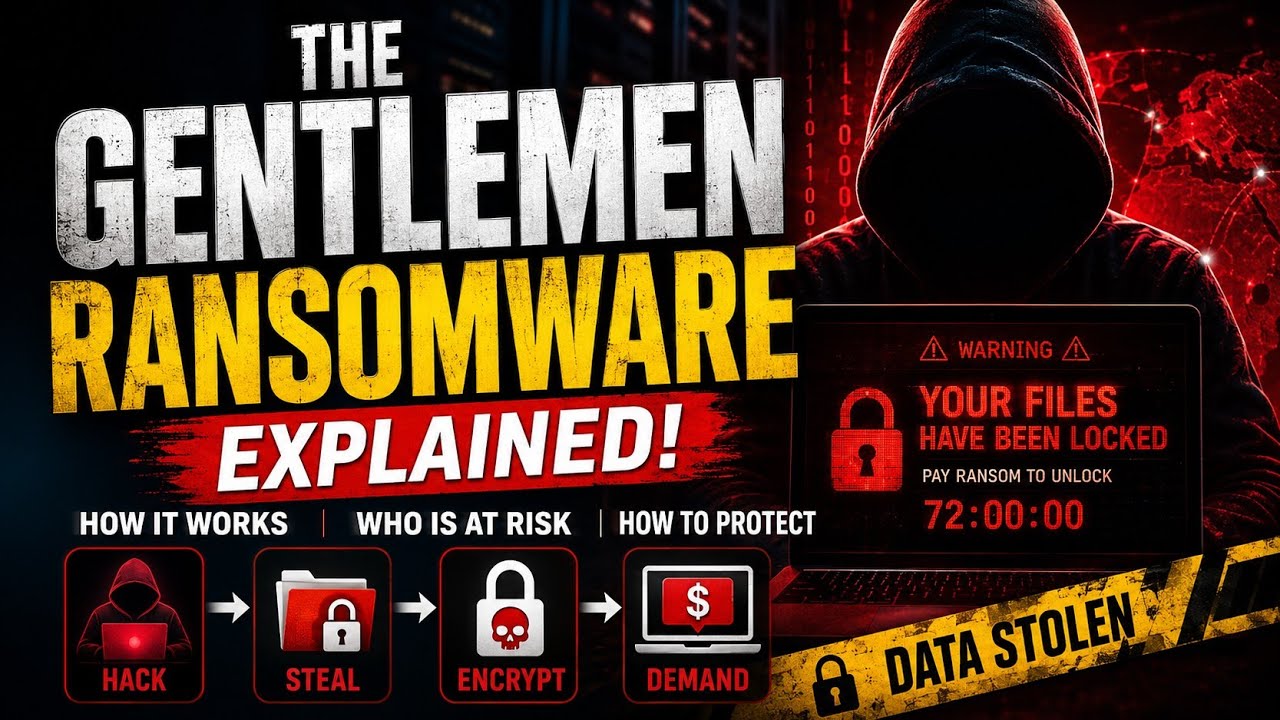 Ransomware-вирус The Gentlemen | Принцип работы, цепочка атак, защита и профилактика | The Networ...