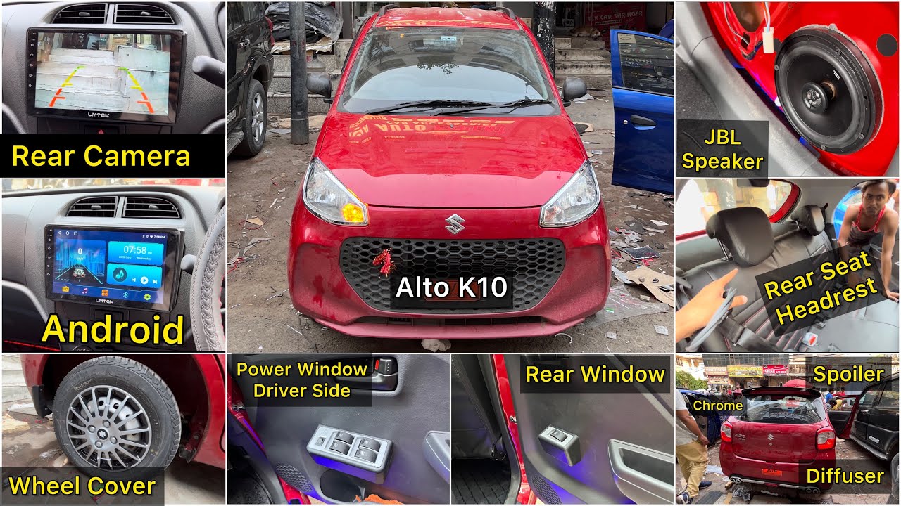 Alto K10 LXI Model Converted To Top Model 🔥 Alto K10 Modification 🔥 Vahan Modification