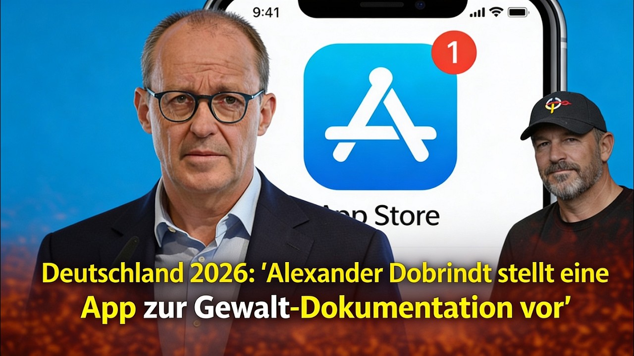 Alexander Dobrindt stellt neue App zur Gewalt-Dokumentierung vor (TECHNO + NEWS vom 10.02.26)
