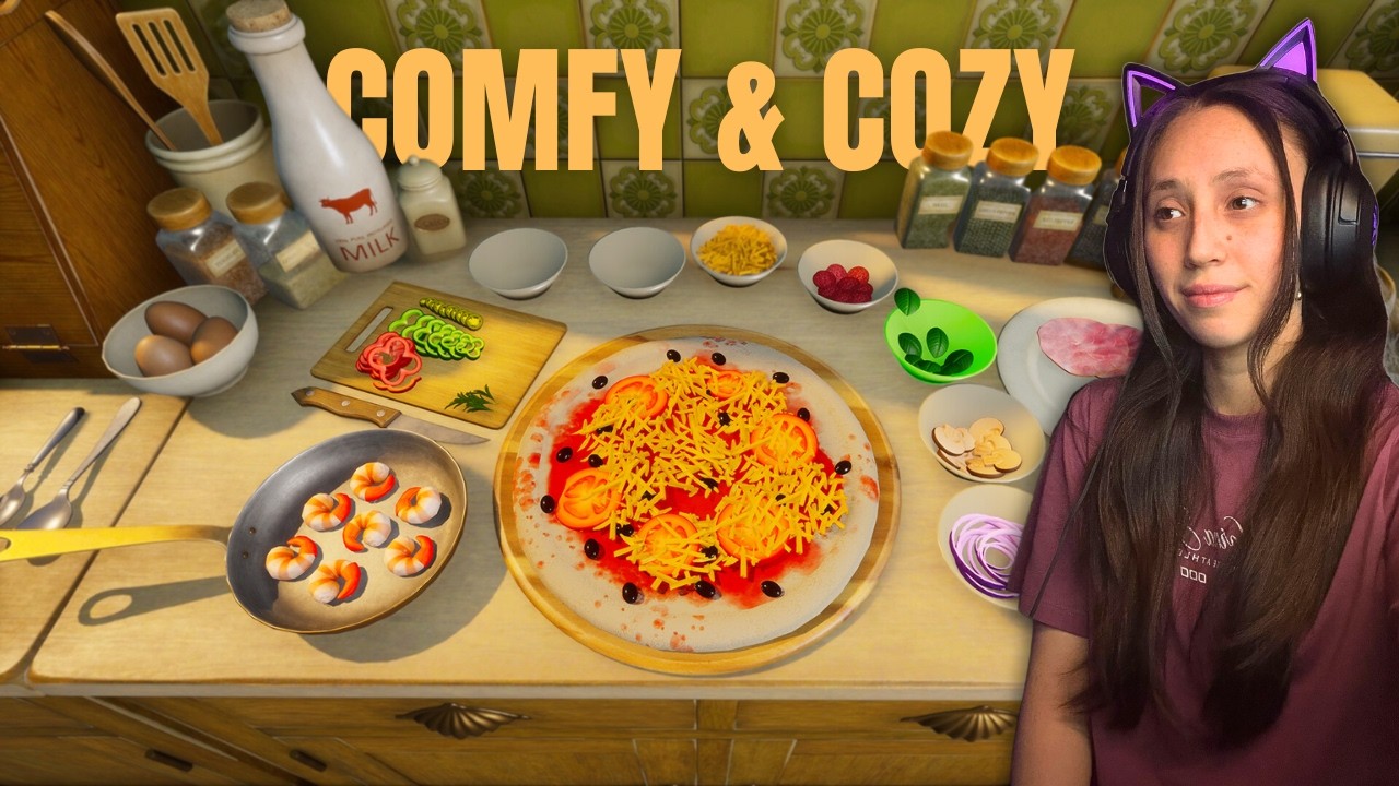 Comfy & Cozy LIVE | Vacation Cafe Simulator + The Witch’s Bakery