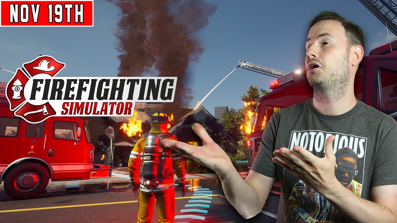 Sips Plays Firefighting Simulator - The Squad w/ Hatfilms! - (19/11/20)