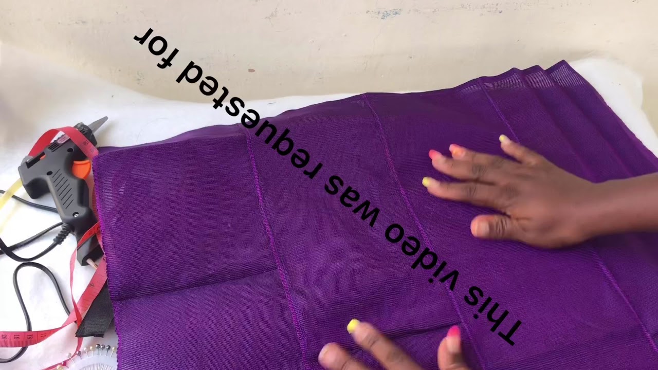 Diy autogele base the simplest way/the perfect and easy way to achieve your auto gele base