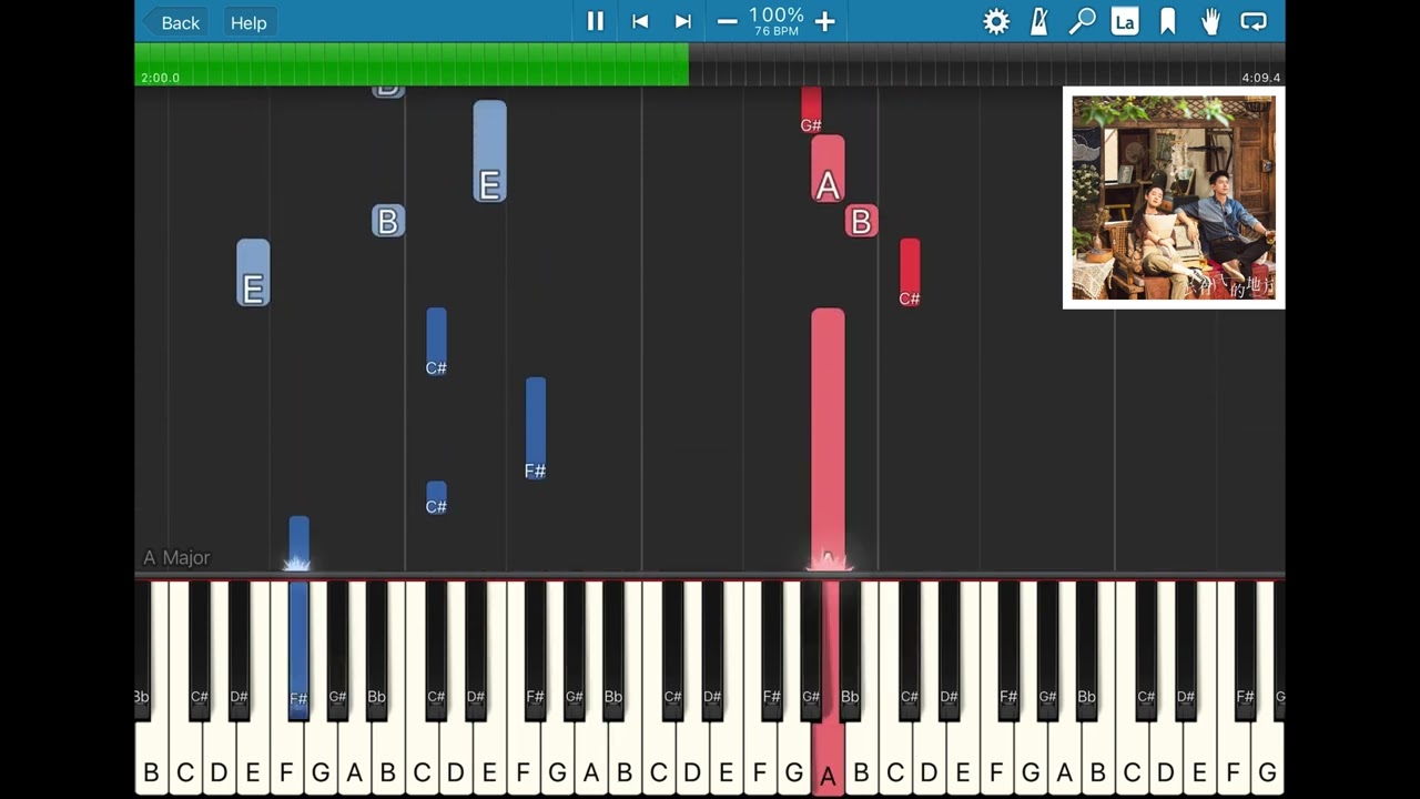 去有风的地方 ~ 日日 (Days) by Chen Li Piano Cover & Tutorial