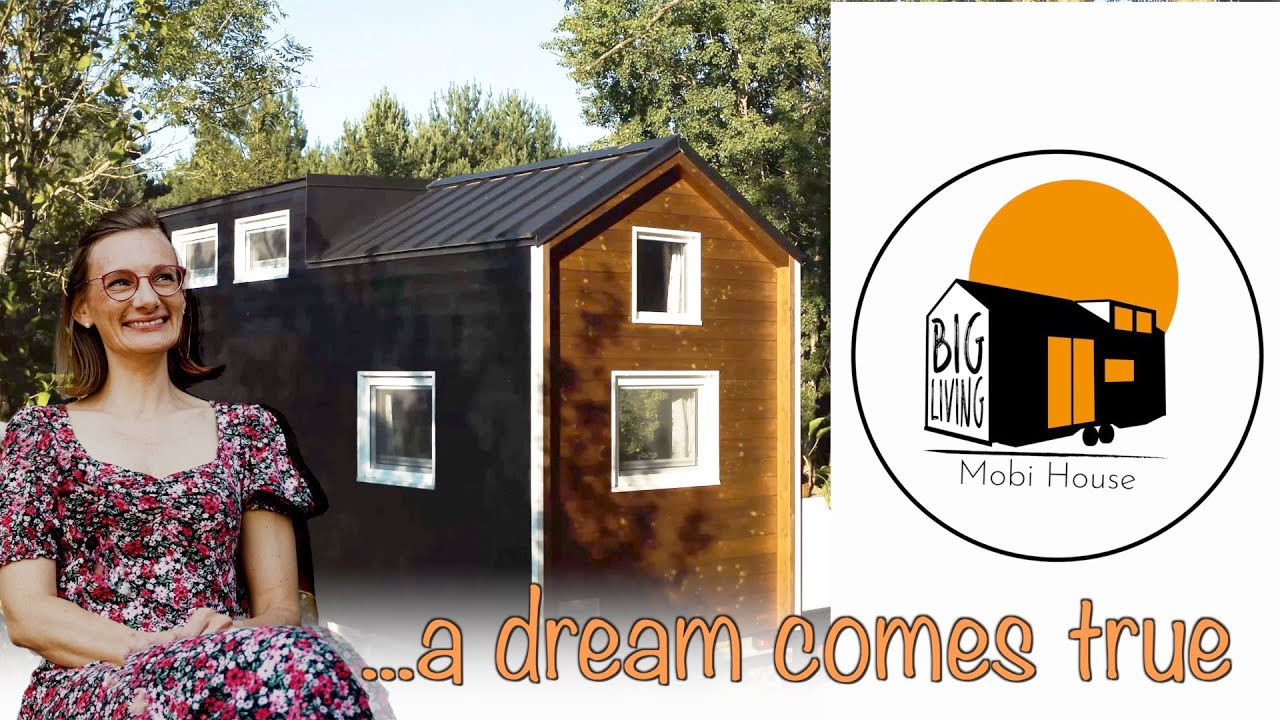 Today I live here, tomorrow somewhere else! Tiny house dream comes true - Mobi house Big Living 2.4