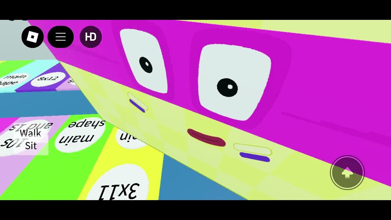 i Hacked in numberblocks 3D RP  :O