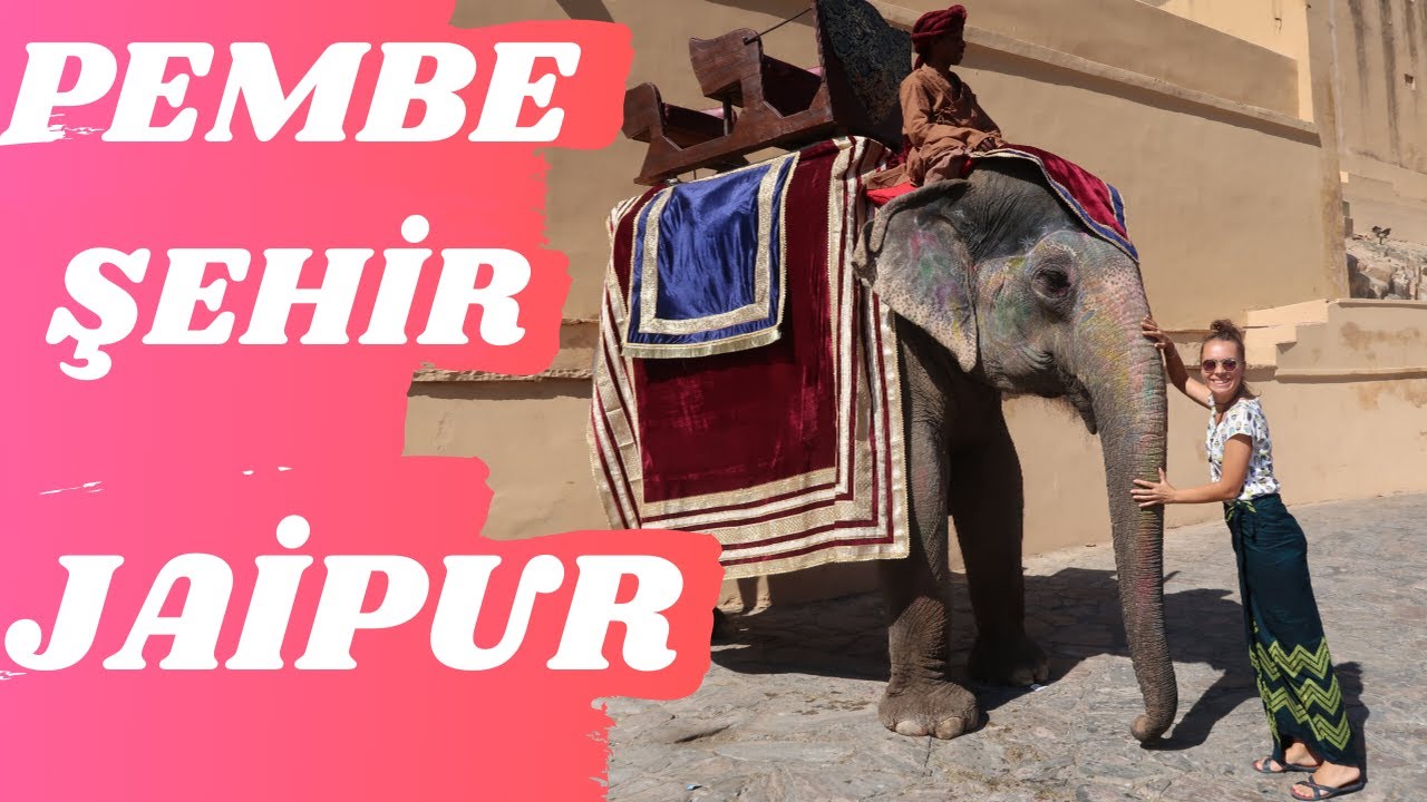 Hindistan'da Pembe  Şehir Jaipur-Hindistan gezilecek Yerler