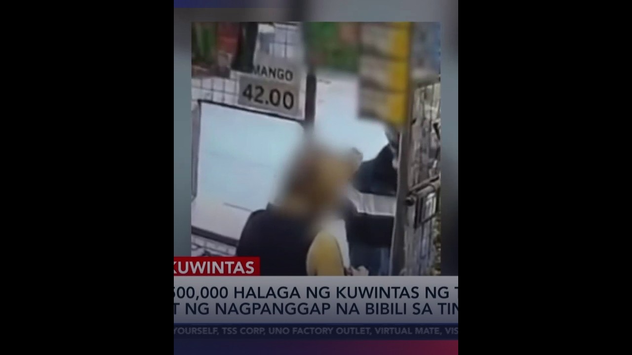 Halos P500-K kuwintas ng tindera, hinablot ng snatcher | 24 Oras Weekend