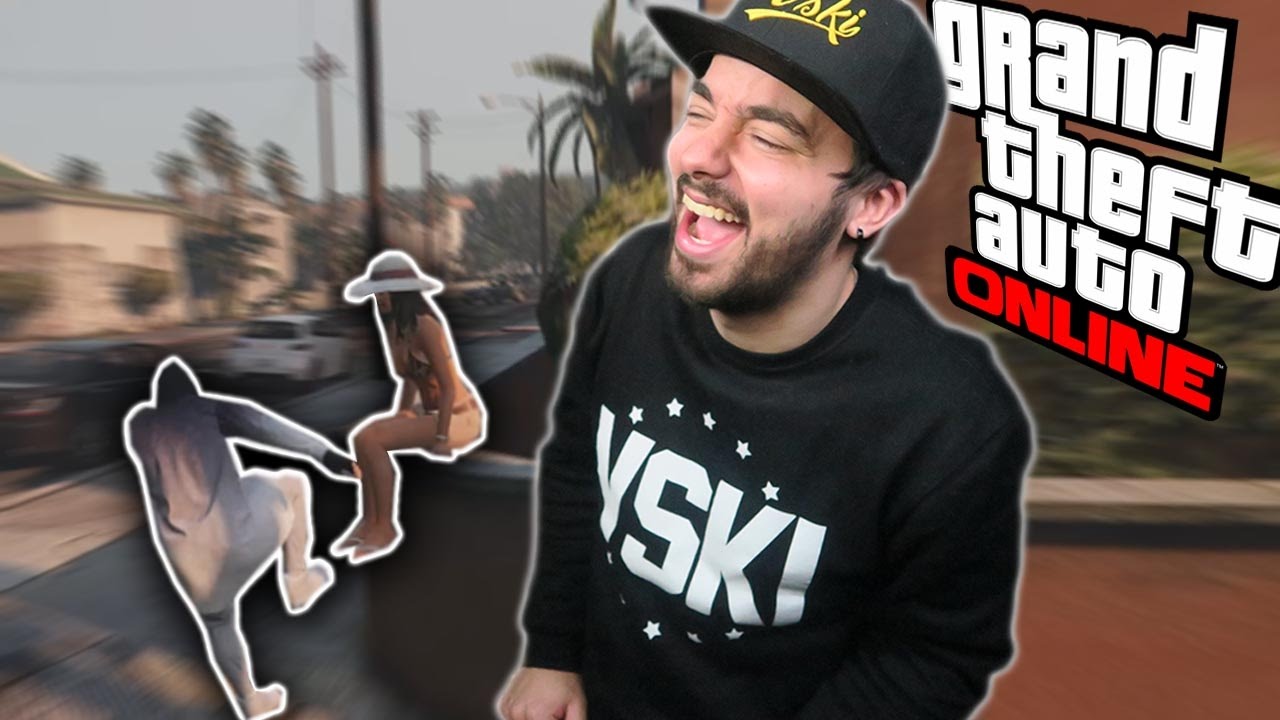 11 MINUTOS APENAS A FAZER BOSTA NO GTA V !