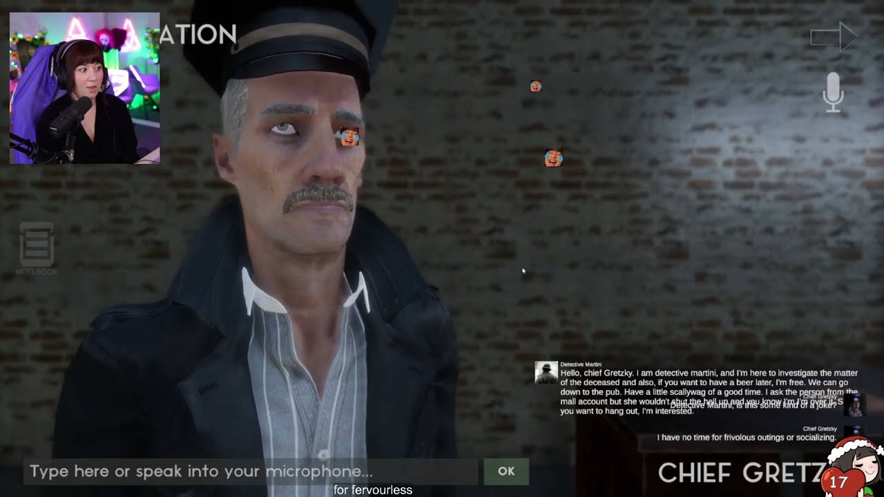 Vaudeville (AI Detective Game) - Carla Twitch VODs 2023