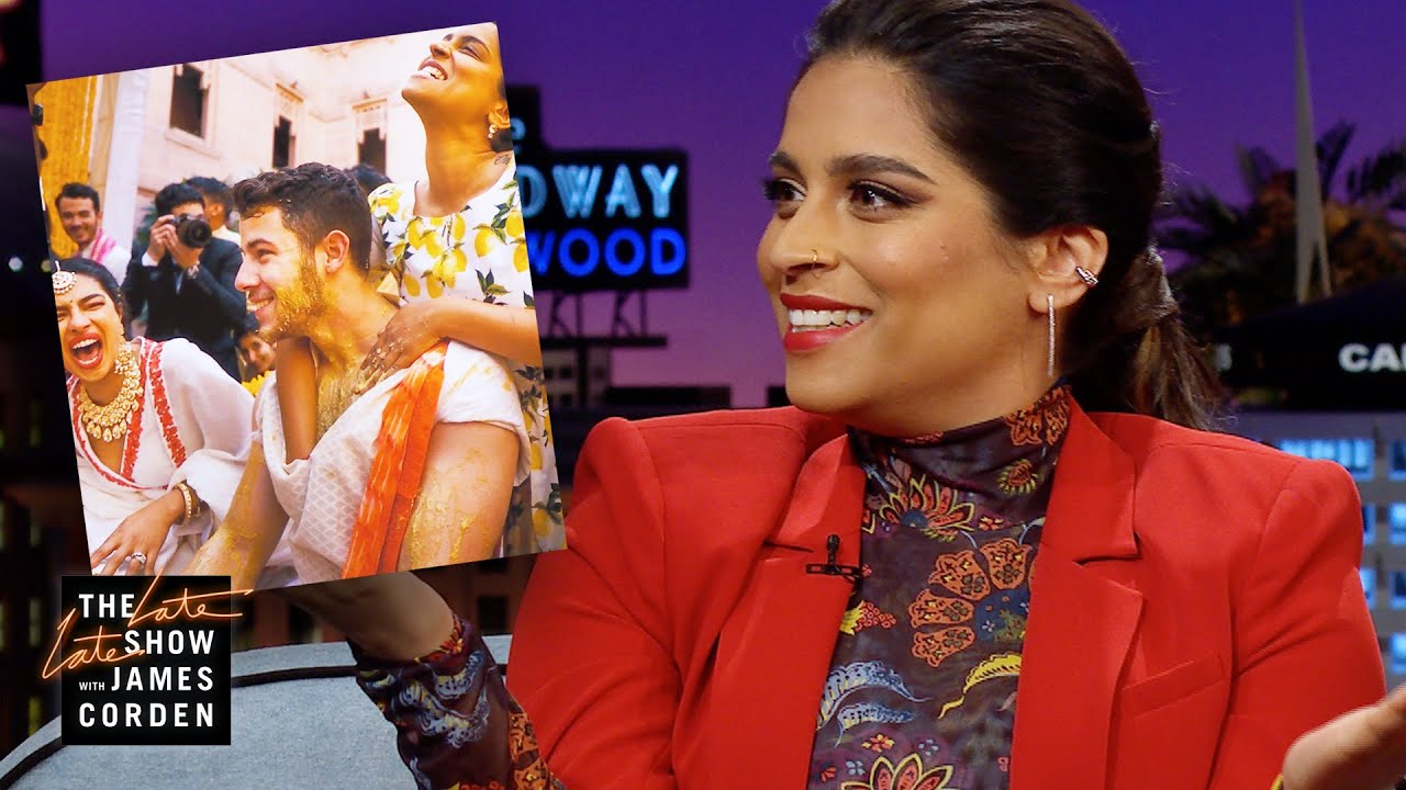 Lilly Singh Gave Nick Jonas a FULL Tumeric Scrub