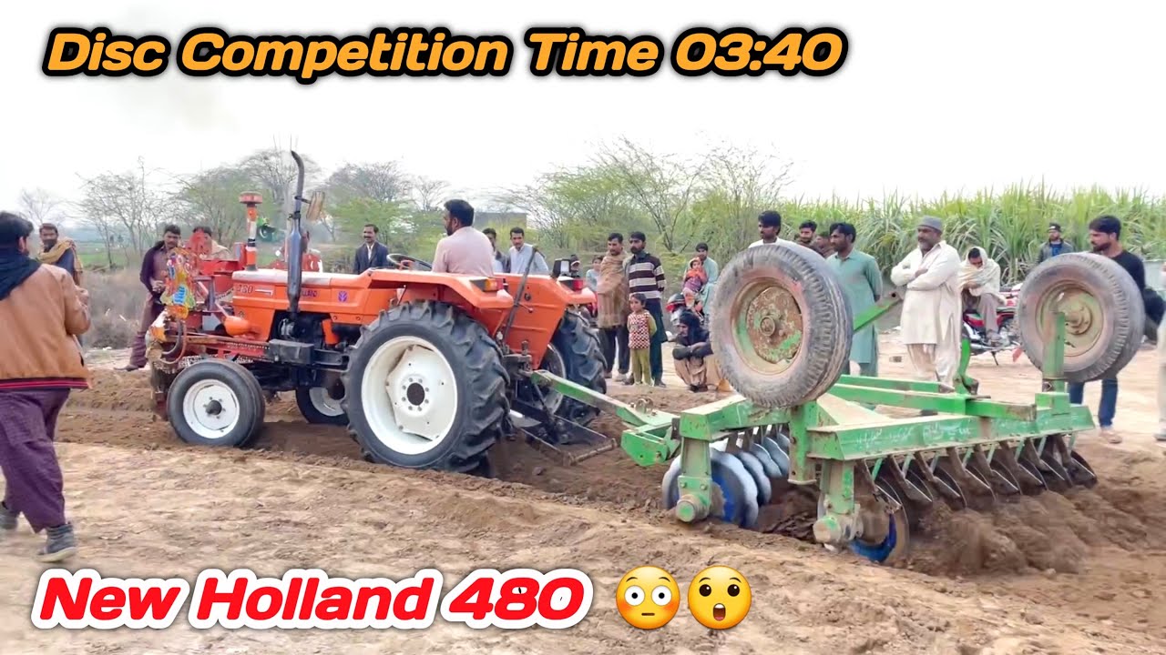 New Holland 480 Special Disc Harrow Competition 2022 Faisalabad