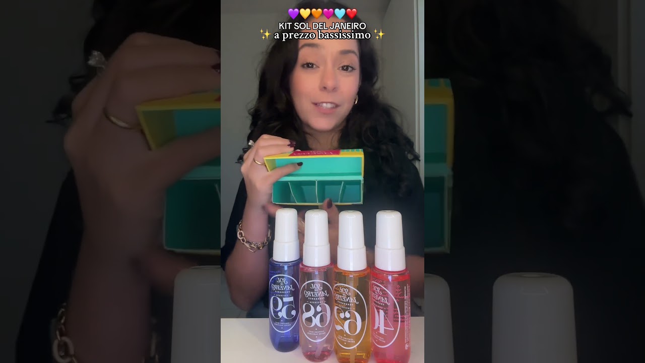 HO TROVATO IL COFANETTO SOL DE JANEIRO  CON TUTTI E 4 I PROFUMI A MENO DI 30 EURO🥰😍🩷💛 #profumo