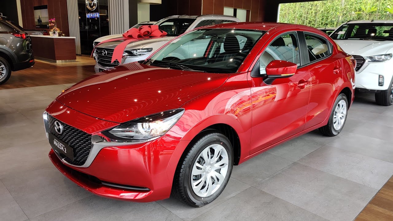 2022 Mazda 2 Sedan | Mazda 2 Sedan Red Color